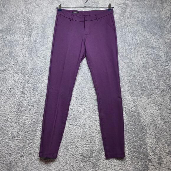 Kut From The Kloth Purple Trouser Skinny Pants Size 8S - Picture 6 of 7